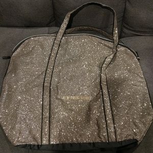 Gold sparkle tote bag-never used